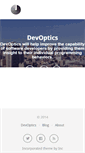 Mobile Screenshot of devoptics.com